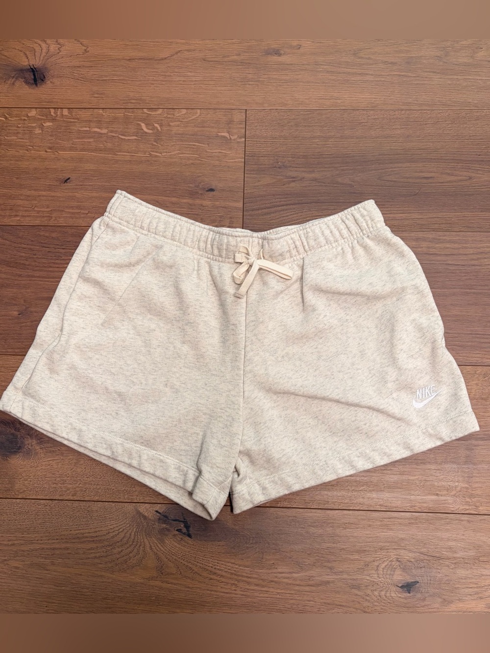 Nike Women's Lounge Shorts Oatmeal Grey